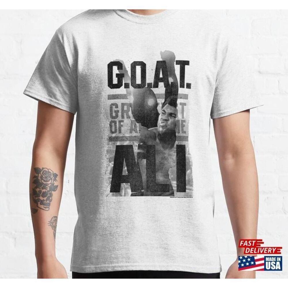 Muhammad Ali Essential 70 Classic Tshirt Unisex 1